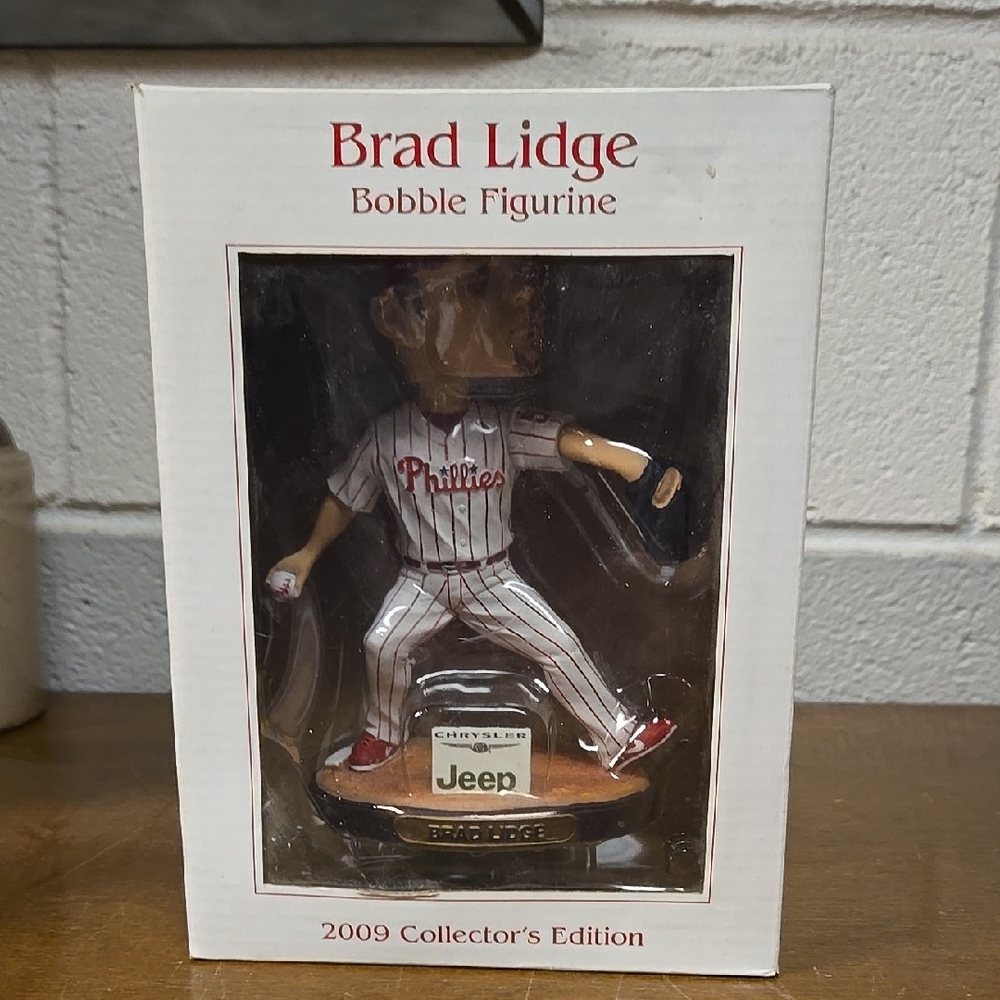Brad Lidge Bobblehead Phillies 2009 Collector's Edition